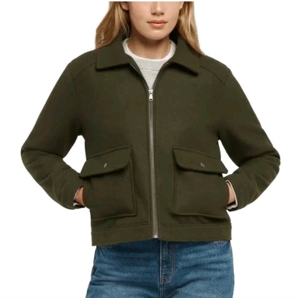 Banana Republic Dark Green Utility Jacket